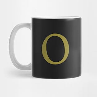 O letter Mug